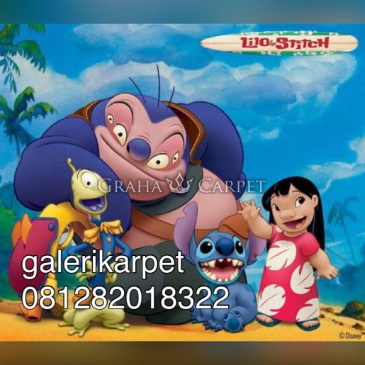 Karpet Lilo Stitch 1