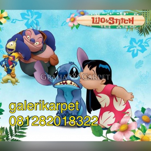 Karpet Lilo Stitch 4