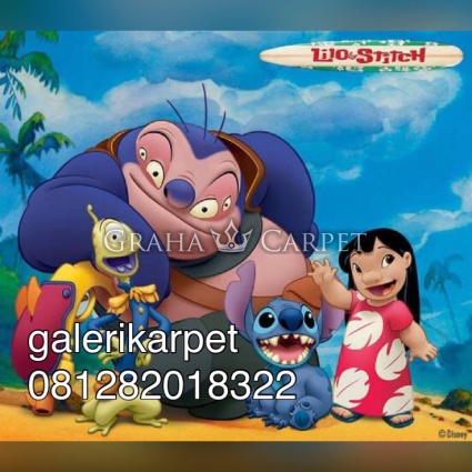 Karpet Lilo Stitch 1