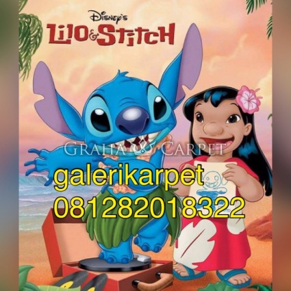 Karpet Lilo Stitch 7